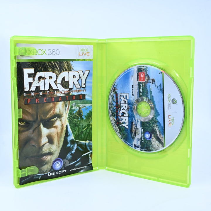 Far Cry Instincts Predator - Xbox 360 Game + Manual - PAL - MINT DISC!