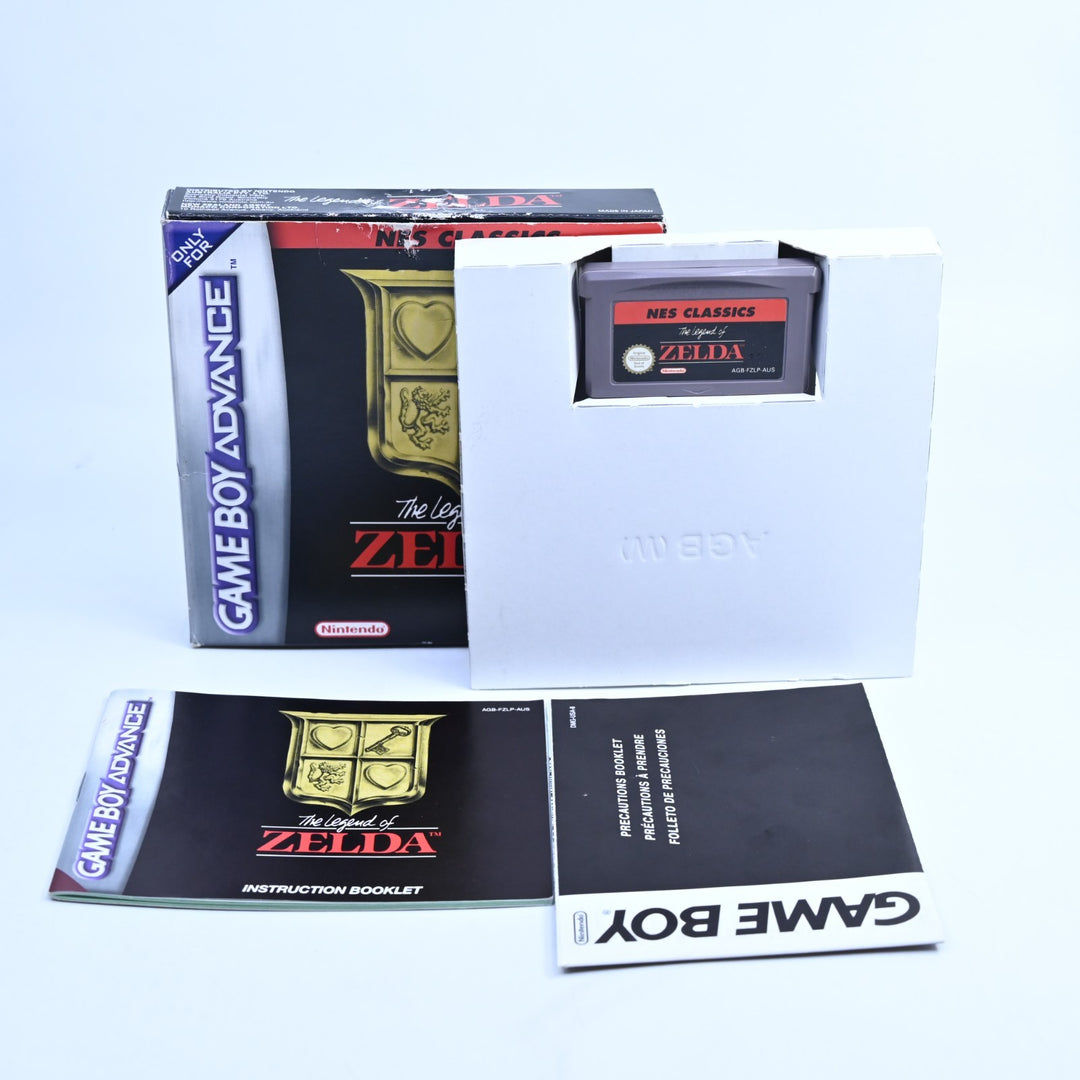 NES Classics - The Legend of Zelda - GBA Boxed Game - PAL - FREE POST!