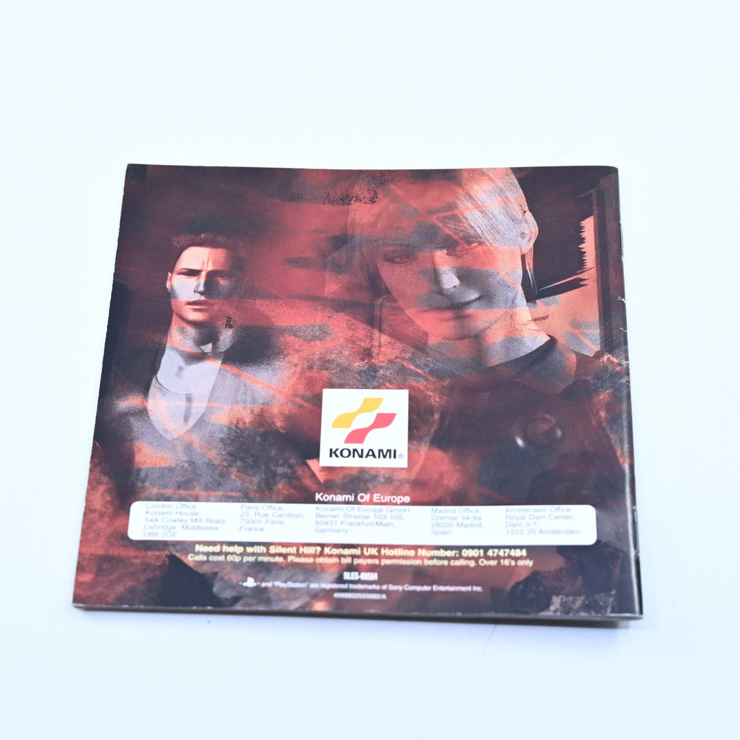 Silent Hill - Sony Playstation 1 / PS1 Game + Manual - PAL - MINT DISC!