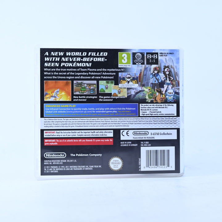Pokemon Black Version - Nintendo DS Game - PAL + Manual - FREE POST!