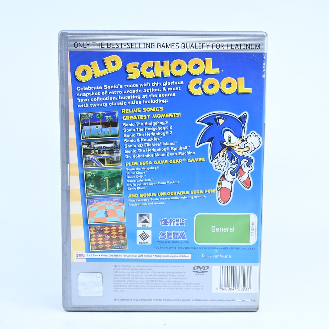 Sonic Mega Collection Plus - Sony Playstation 2 / PS2 Game + Manual - PAL