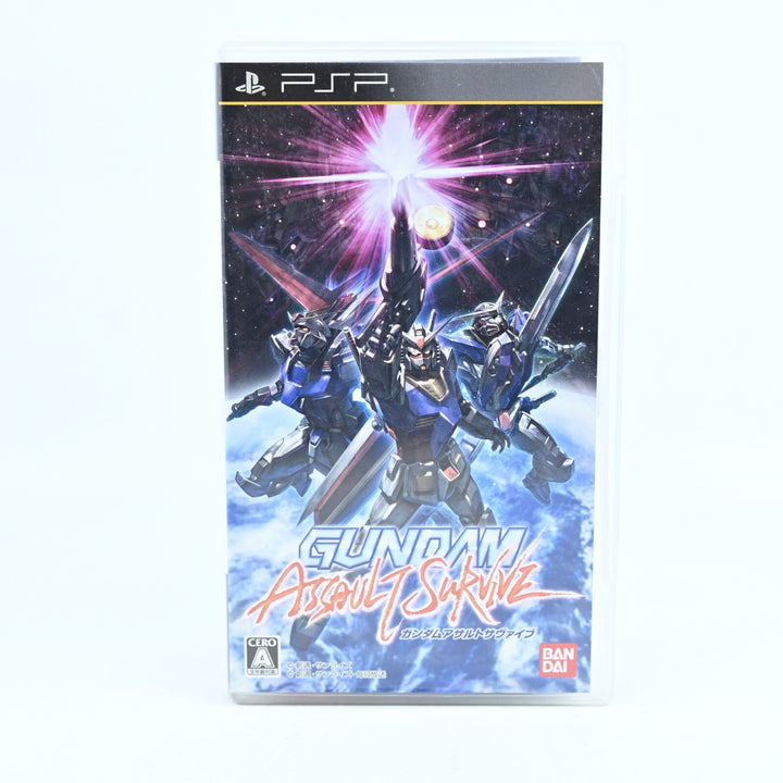 Gundam Assault Survive - Sony PSP Game + Manual - FREE POST!