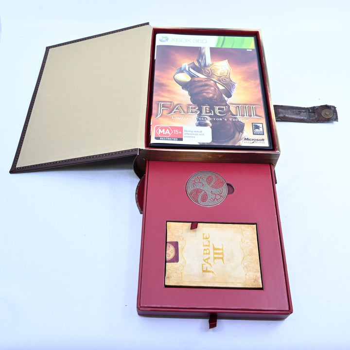 Fable III 3 - Limited Collector's Edition - Xbox 360 Game + Manual - PAL