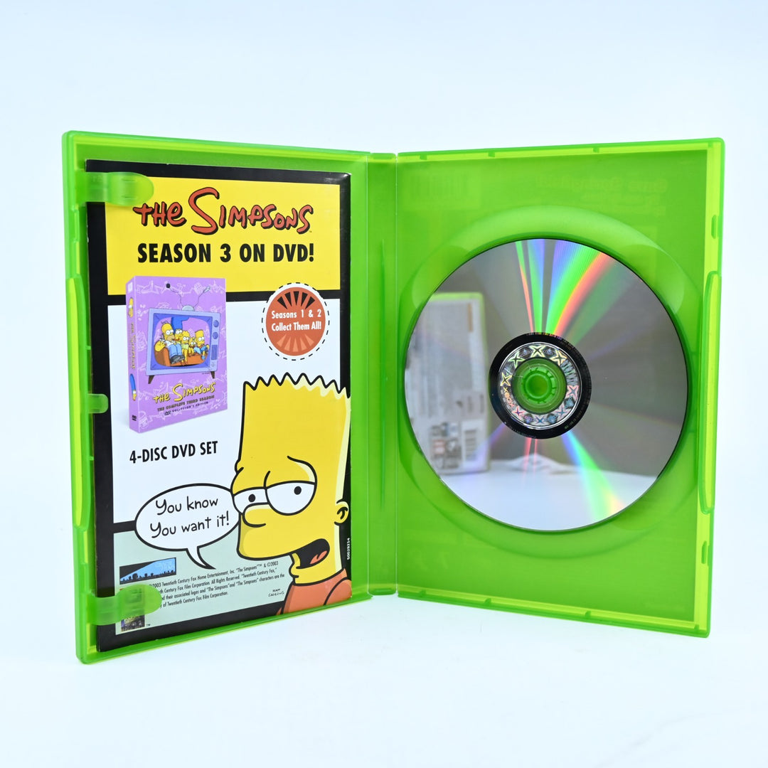 The Simpsons Hit & Run - Original Xbox Game + Manual - PAL - MINT DISC!