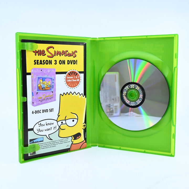 The Simpsons Hit & Run - Original Xbox Game + Manual - PAL - MINT DISC!