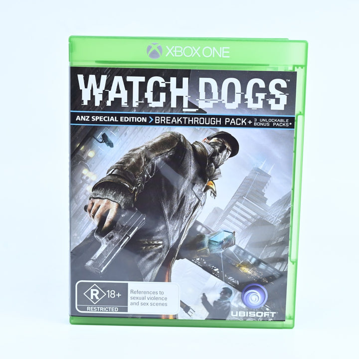 Watch Dogs: ANZ Special Edition - Xbox One Game - PAL - FREE POST!
