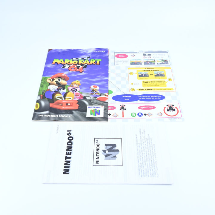 Mario Kart 64 - N64 / Nintendo 64 Boxed Game - PAL - FREE POST!