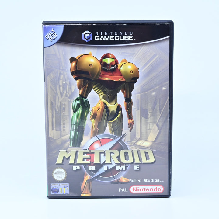 Metroid Prime - Nintendo Gamecube Game + Manual - PAL - FREE POST!
