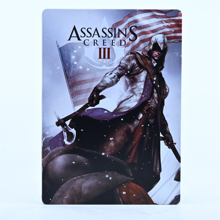 Assassin's Creed III - Steelbook - Xbox 360 Game + Manual - PAL - MINT DISC!