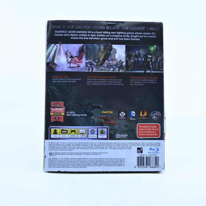 Injustice: Gods Among Us - Special Edition - PS3 Game + Manual - MINT DISC!