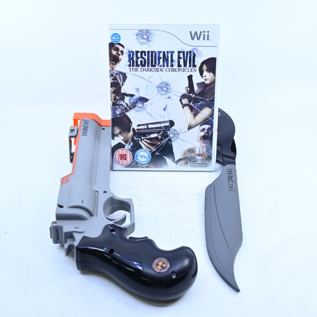 Resident Evil: The Darkside Chronicles - Nintendo Wii Game + Manual - SEALED!