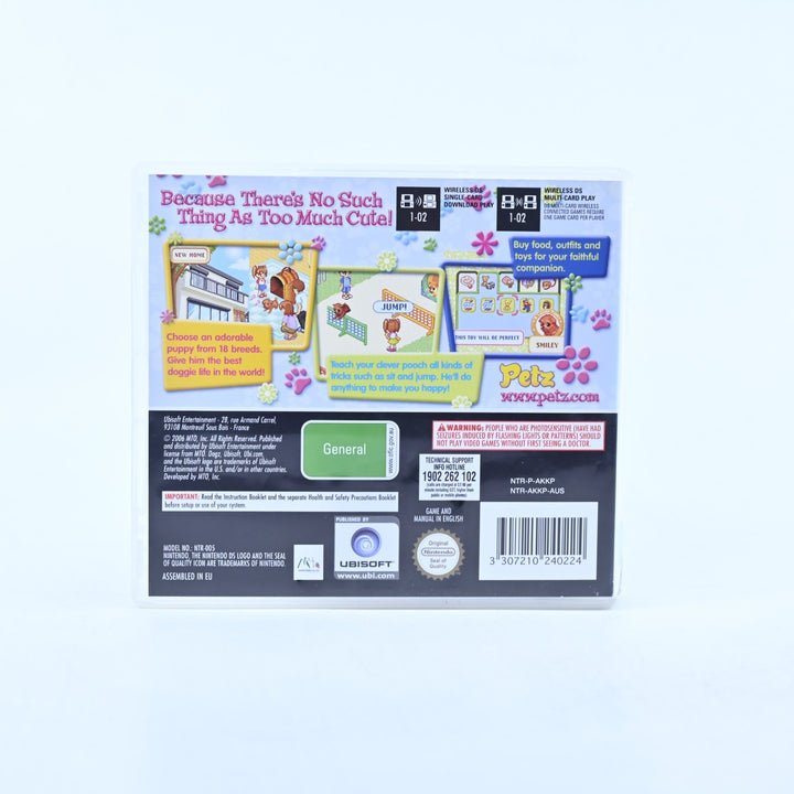 Dogz - Nintendo DS Game - PAL + Manual - FREE POST!