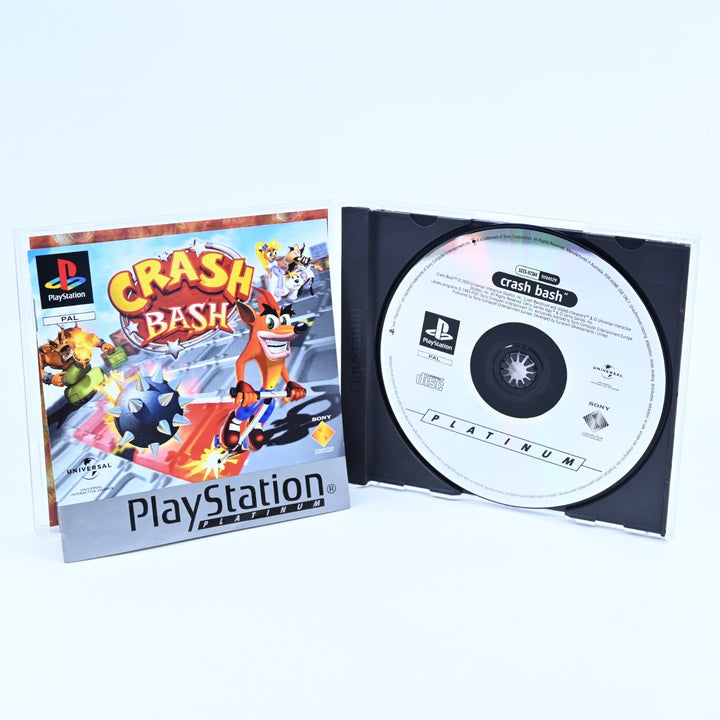 Crash Bash - Sony Playstation 1 / PS1 Game + Manual - PAL - MINT DISC!
