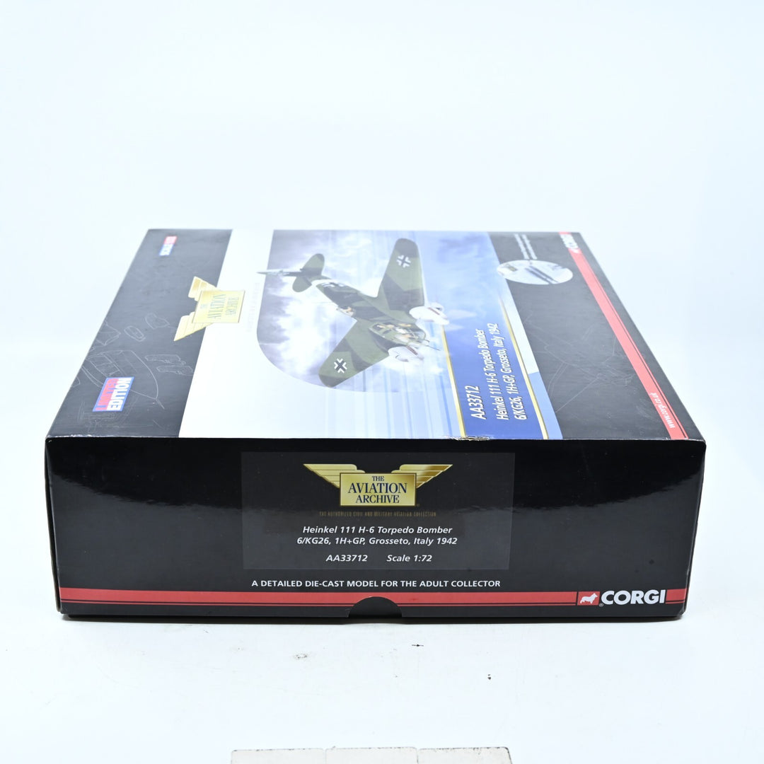 Corgi Aviation 1:72 Heinkel 111 H-6 Torpedo Bomber AA33712
