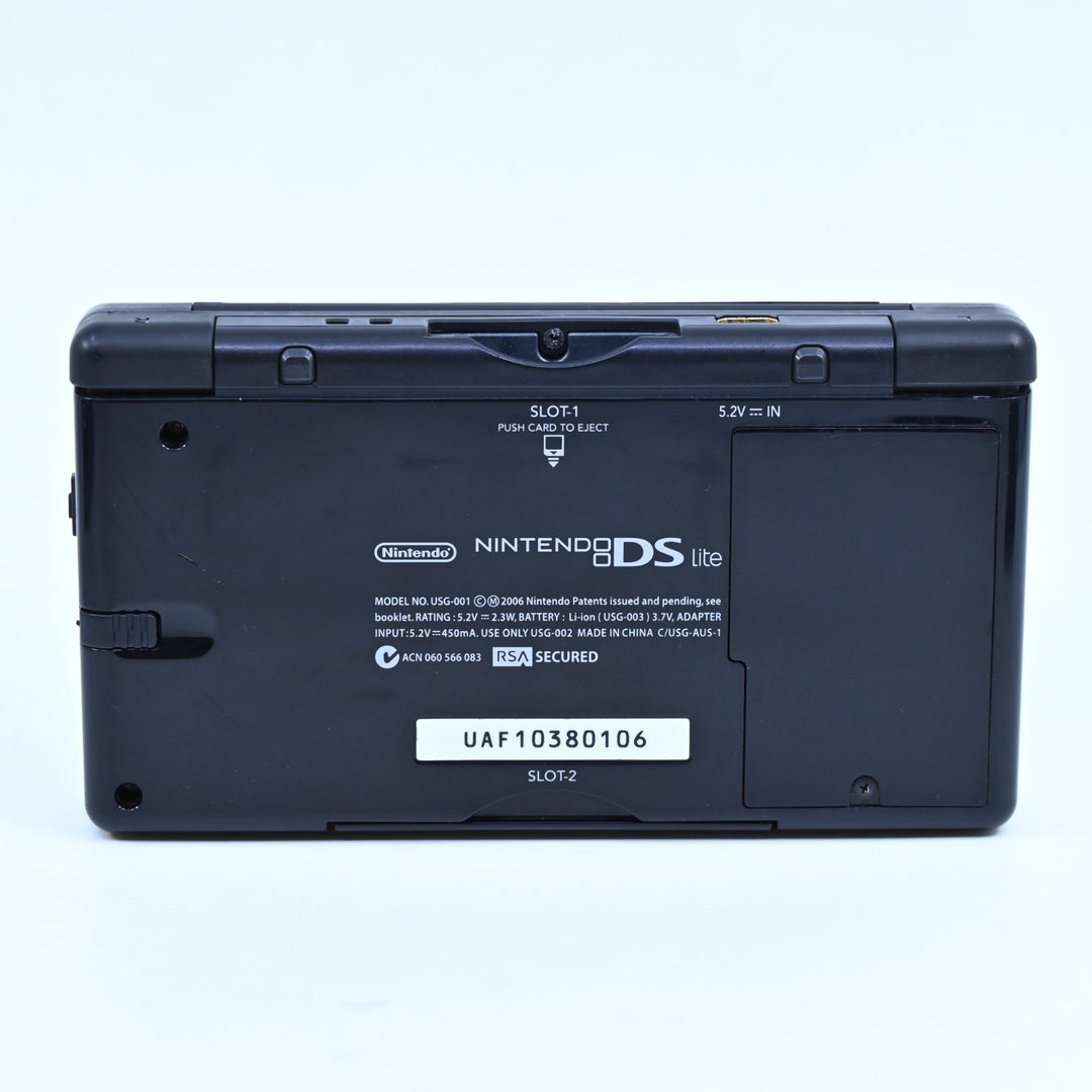 Black Nintendo DS Lite Console - USG-001 - FREE POST!