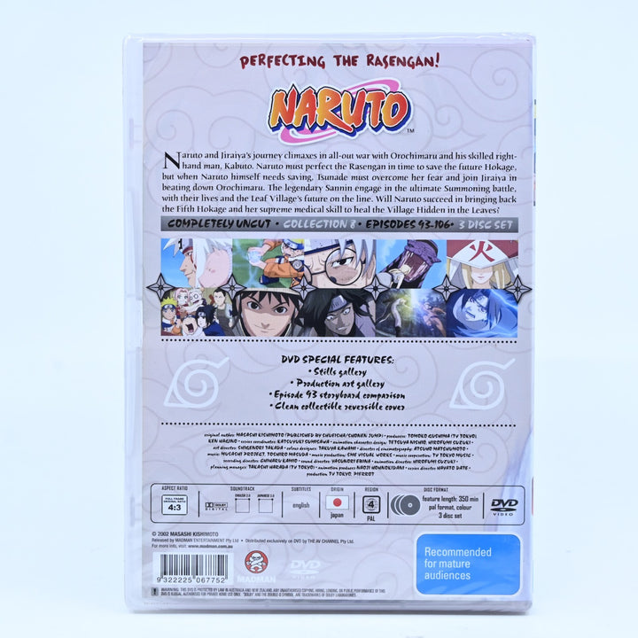 SEALED! Naruto 3 Disc Set - Episodes 93-106 - Region  4 - Anime DVD