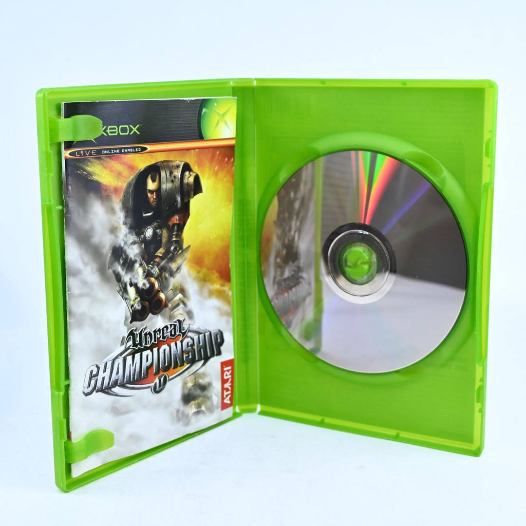 Unreal Championship - Original Xbox Game + Manual - PAL - MINT DISC!