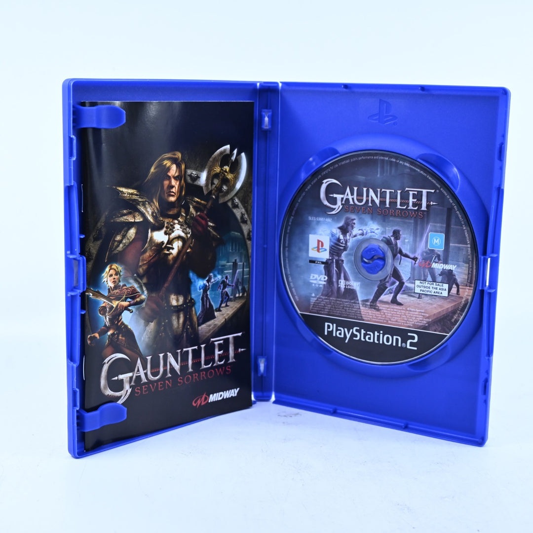 Gauntlet: Seven Sorrows - Sony Playstation 2 / PS2 Game + Manual - PAL