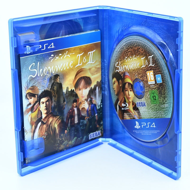 Shenmue I & II - Sony Playstation 4 / PS4 Game + Manual - MINT DISC!