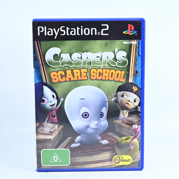 Casper's Scare School - Sony Playstation 2 / PS2 Game + Manual - PAL