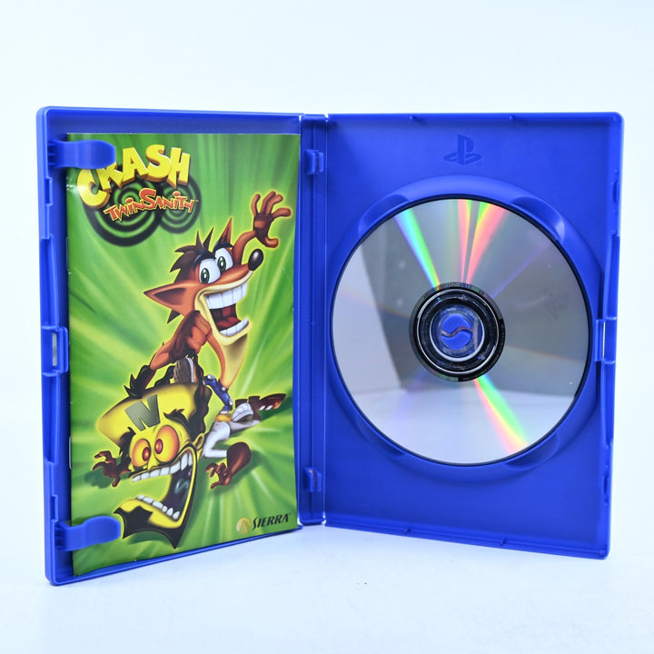 Crash Twinsanity - Sony Playstation 2 / PS2 Game + Manual - PAL - MINT DISC!