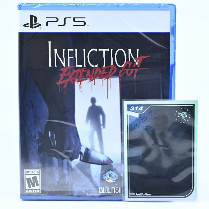 SEALED! Infliction Extended Cut - Sony Playstation 5 / PS5 Game + Card!