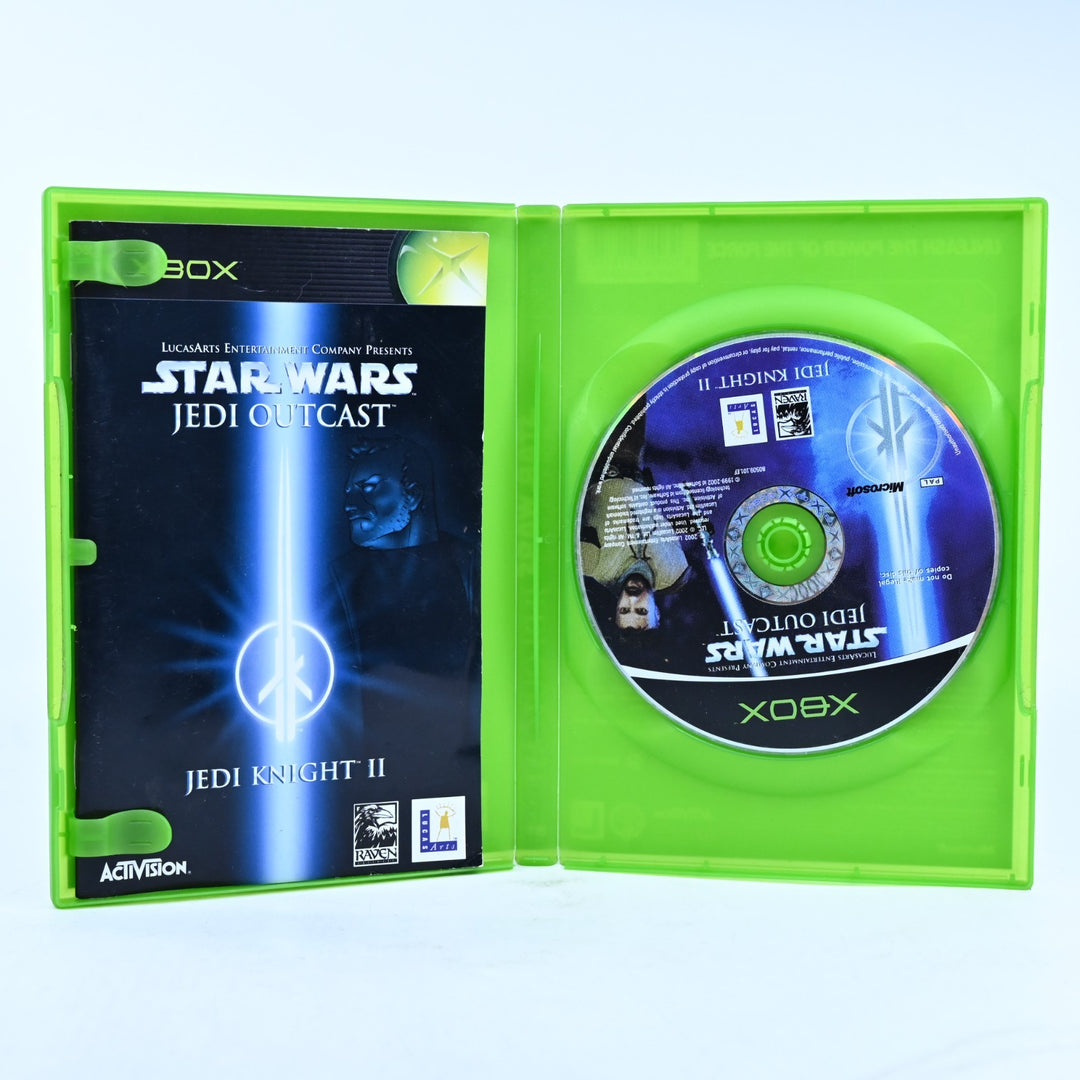 Star Wars Jedi Outcast: Jedi Knight II - Original Xbox Game + Manual - PAL