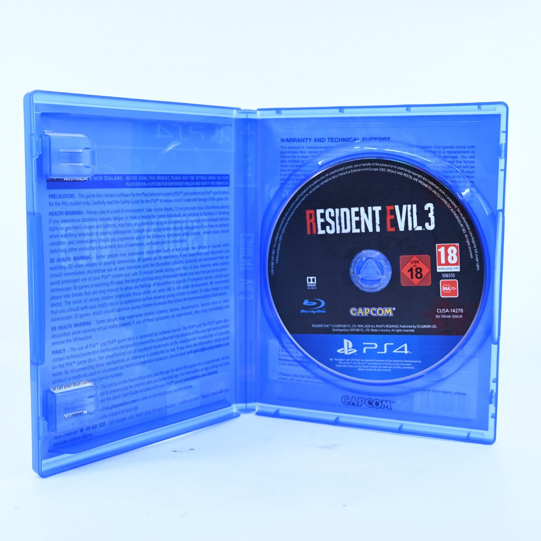 Resident Evil 3 - Sony Playstation 4 / PS4 Game - MINT DISC!