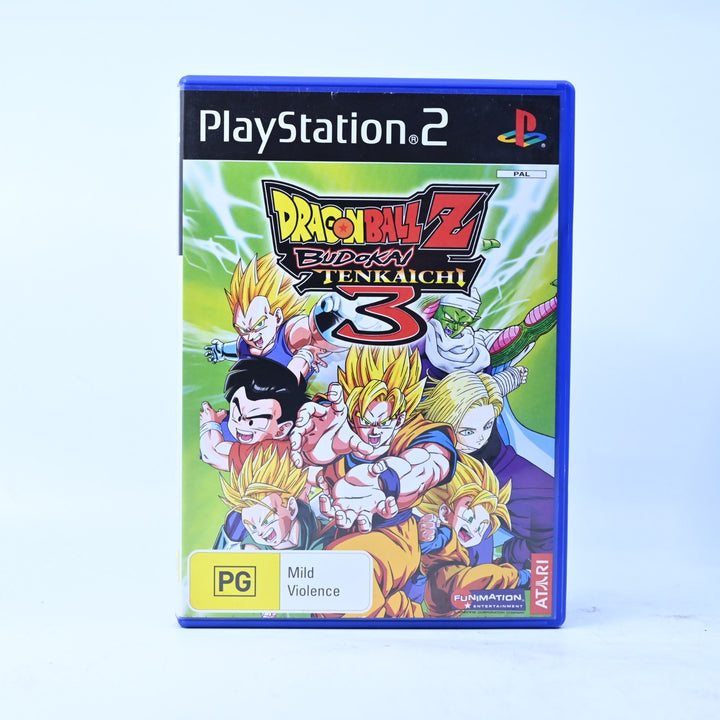 Dragon Ball Z Budokai Tenkaichi 3 - Sony Playstation 2 / PS2 Game + Manual - PAL