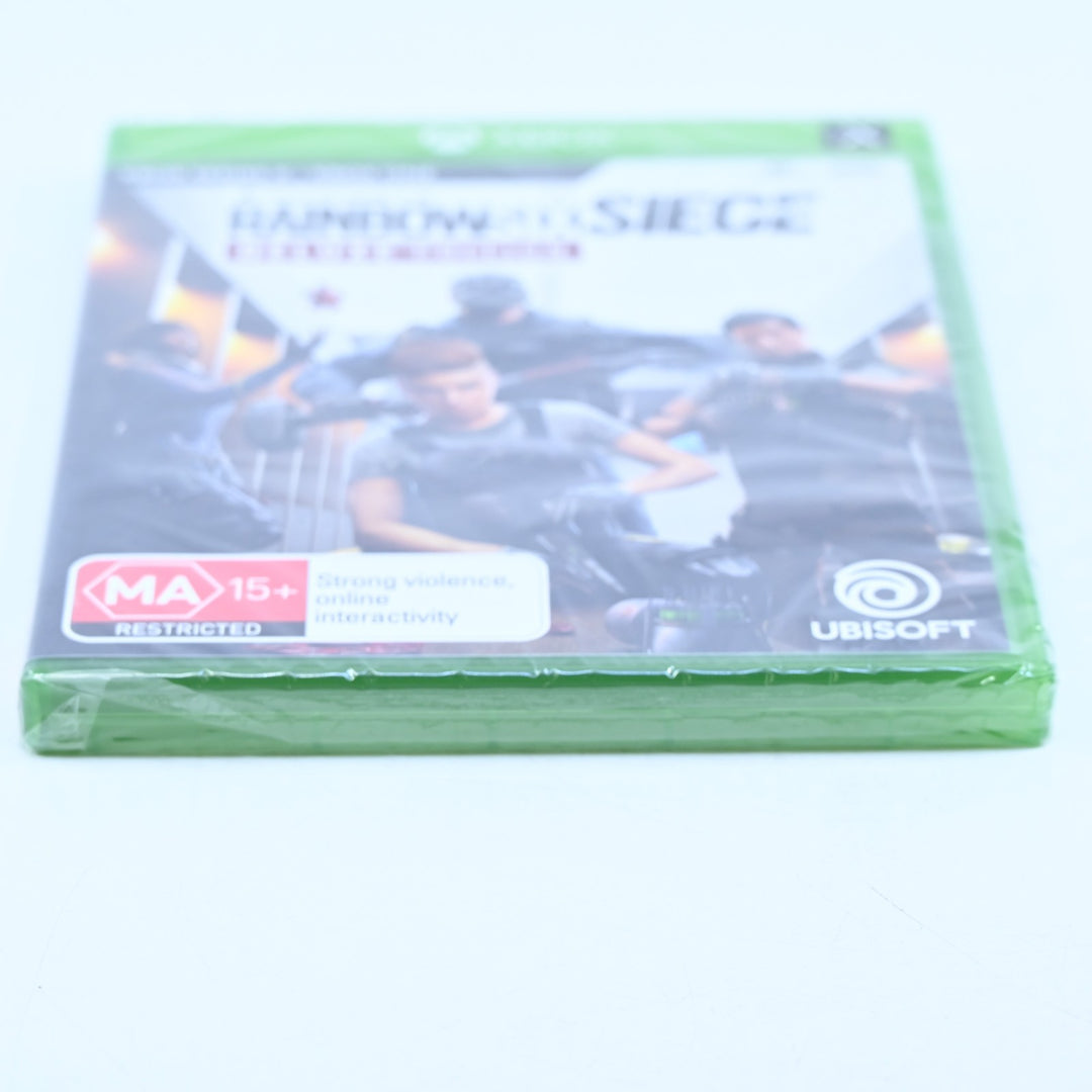 SEALED! Tom Clancy's Rainbow Six Siege Deluxe Edition - Xbox One Game - PAL