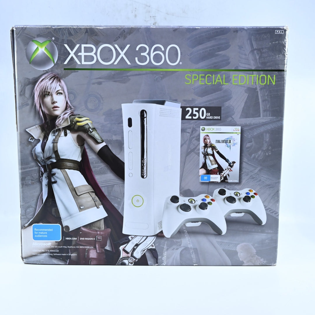 SEALED! Final Fantasy XIII - Special Edition - Xbox 360 Boxed Console - PAL