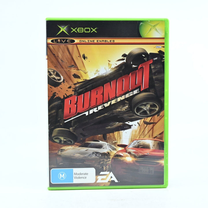 Burnout: Revenge - Original Xbox Game + Manual - PAL - MINT DISC!