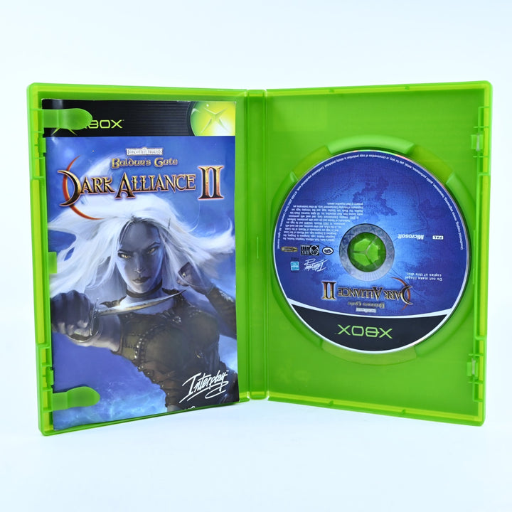 Baldur's Gate Dark Alliance II - Original Xbox Game + Manual - PAL - MINT DISC!
