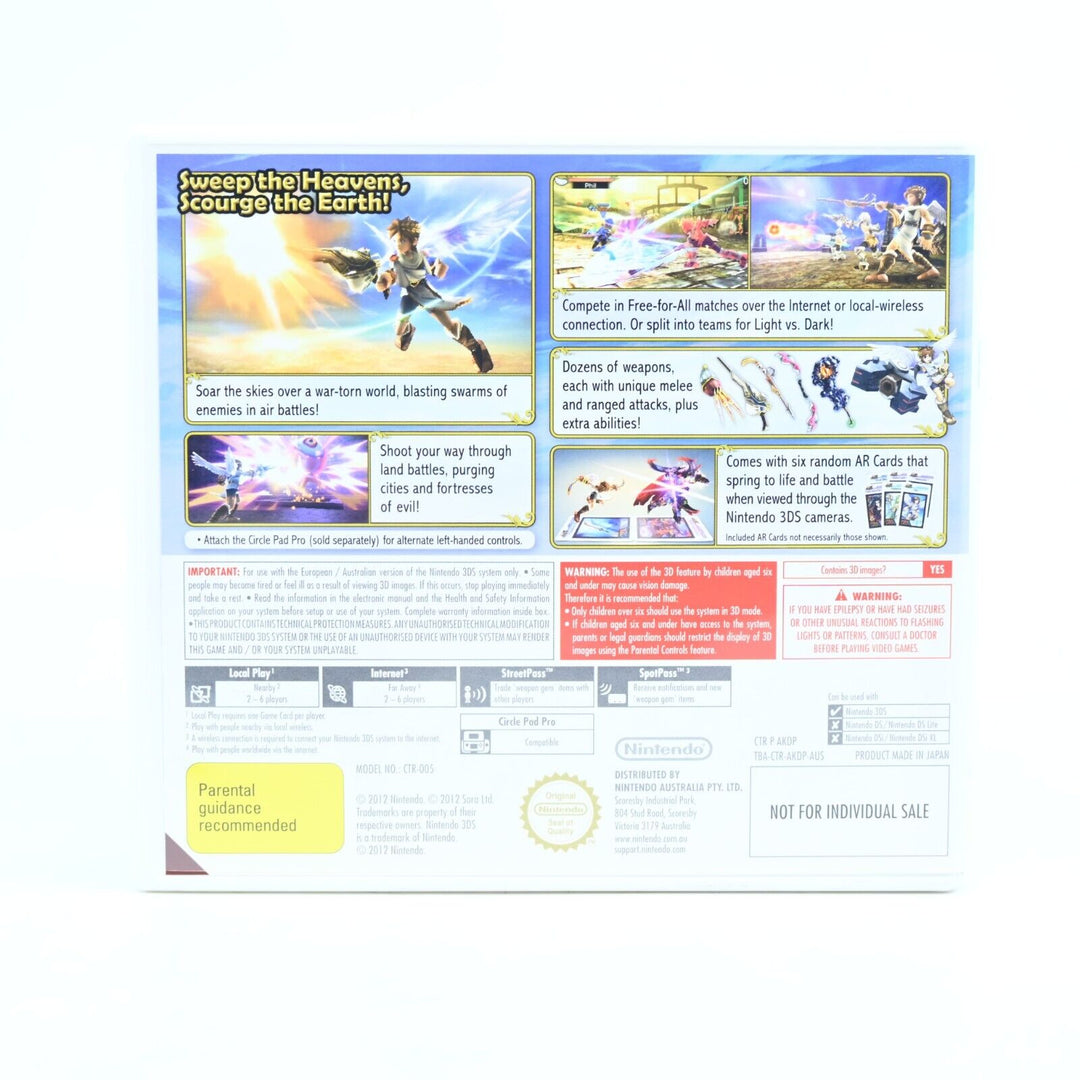 Kid Icarus: Uprising - Nintendo 3DS Game - PAL - FREE POST!