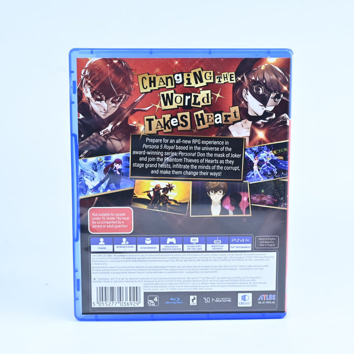 Persona 5 Royal - Sony Playstation 4 / PS4 Game - FREE POST!