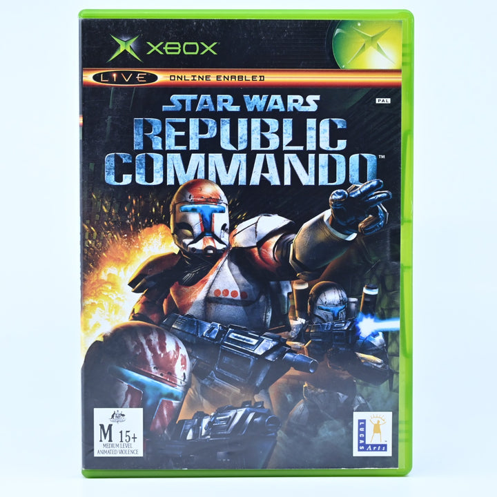 Star Wars: Republic Commando - Original Xbox Game + Manual - PAL - MINT DISC!