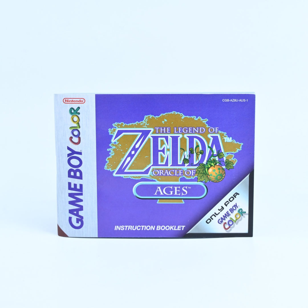 The Legend of Zelda: Oracle of Ages - Nintendo Gameboy Color Boxed Game