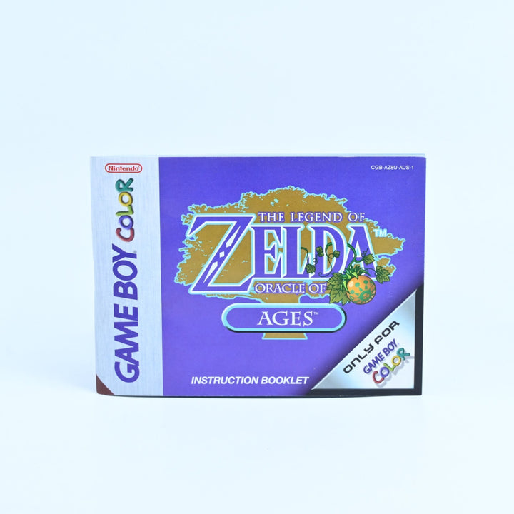 The Legend of Zelda: Oracle of Ages - Nintendo Gameboy Color Boxed Game