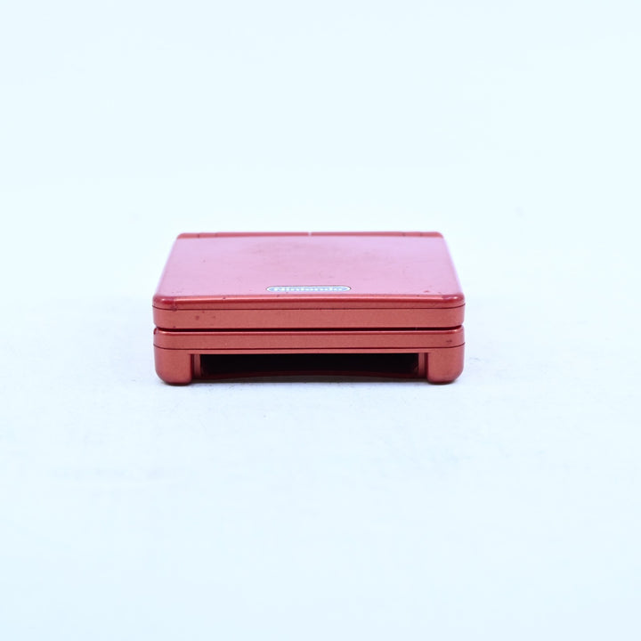 Flame Red - AGS-001(AUS) - Nintendo Gameboy Advance / GBA SP Console