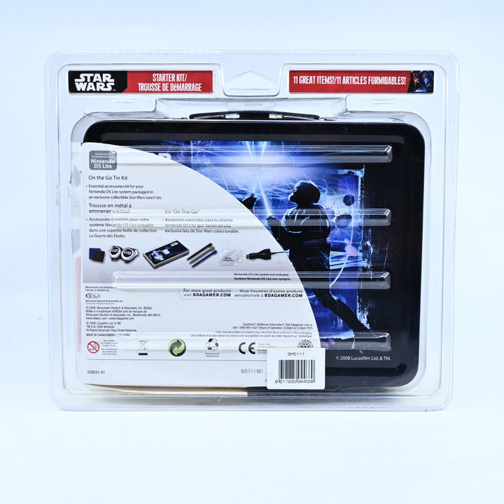 SEALED! Anakin & Obi-Wan - On the Go Starter Kit Tin - Nintendo DS Accessory