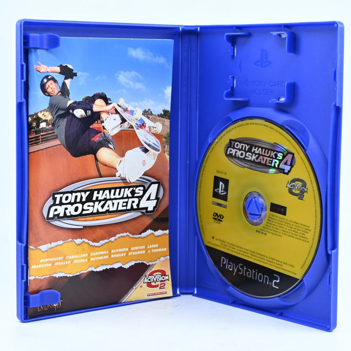 Tony Hawk's Pro Skater 4 + Manual - Sony Playstation 2 / PS2 Game - PAL
