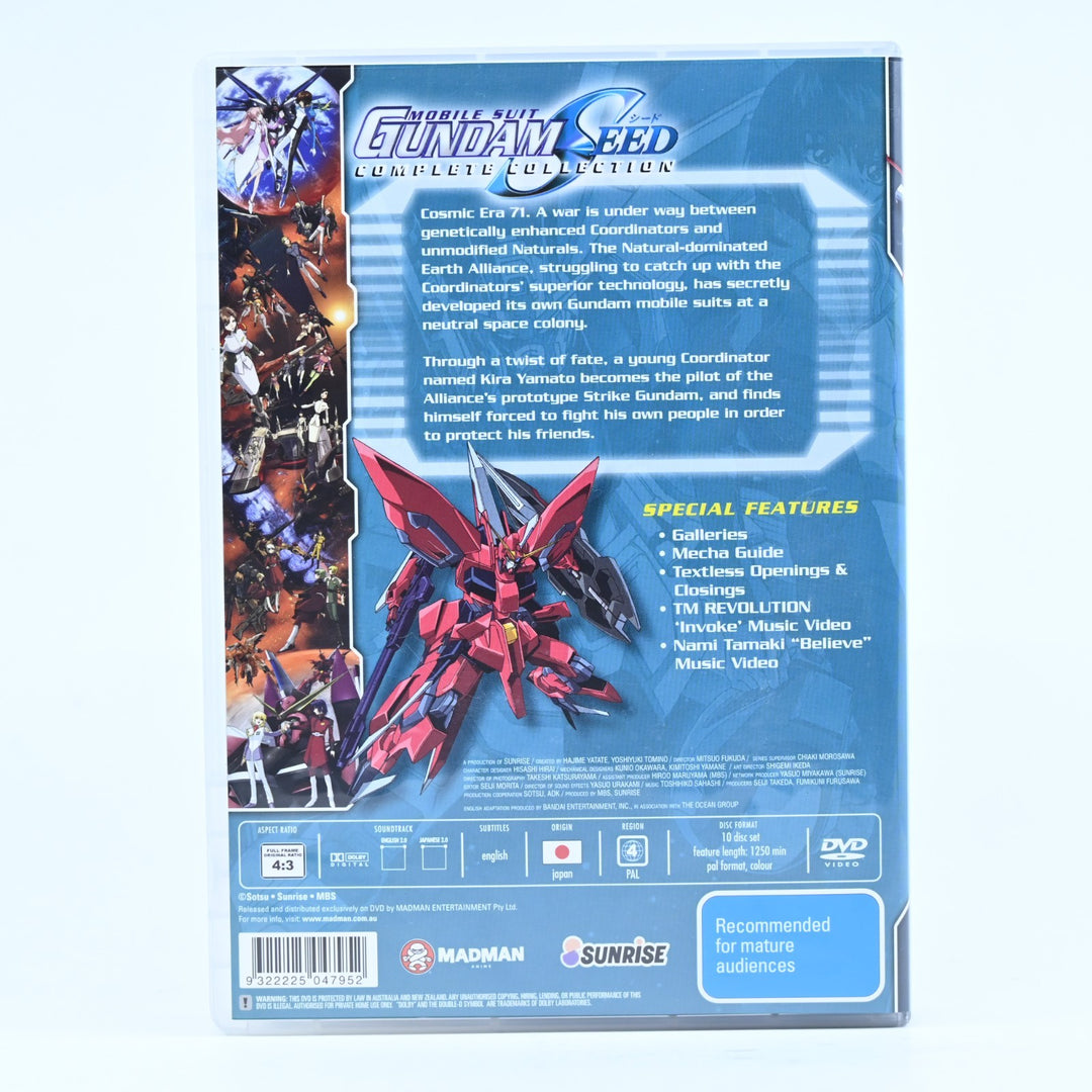 Mobile Suit Gundam Seed Complete Collection - Region  4 - Anime DVDs