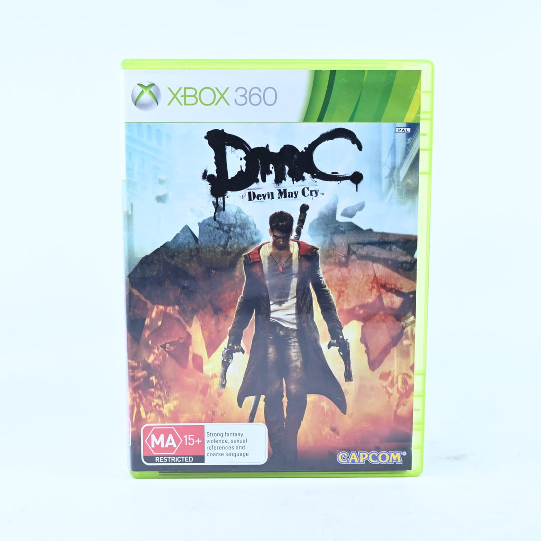 DmC Devil May Cry - Xbox 360 Game + Manual - PAL - MINT DISC!