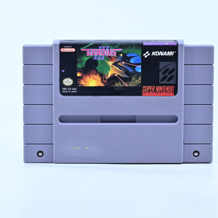 Gradius - Super Nintendo / SNES Game - NTSC-U/C - FREE POST!