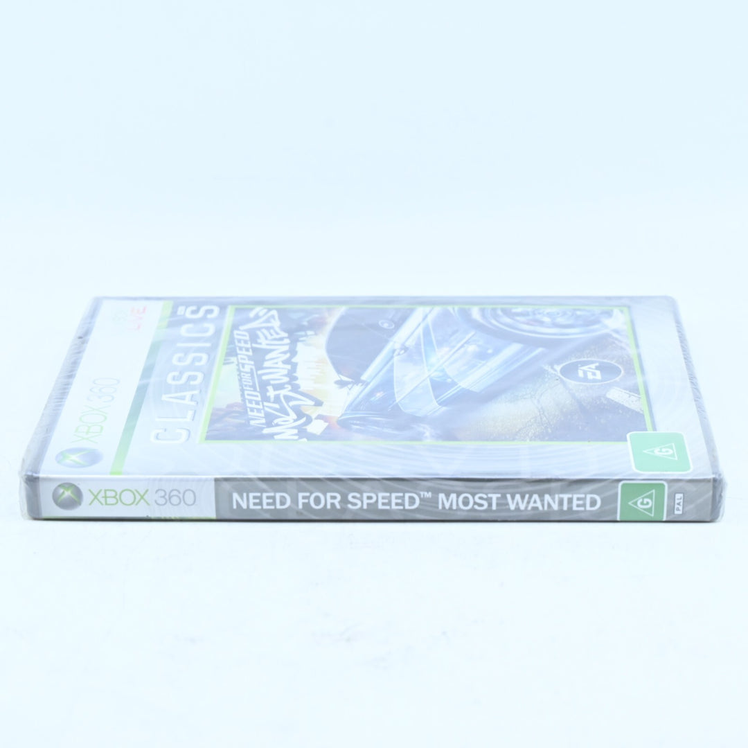 SEALED! Need for Speed Most Wanted - Xbox 360 Game + Manual - PAL