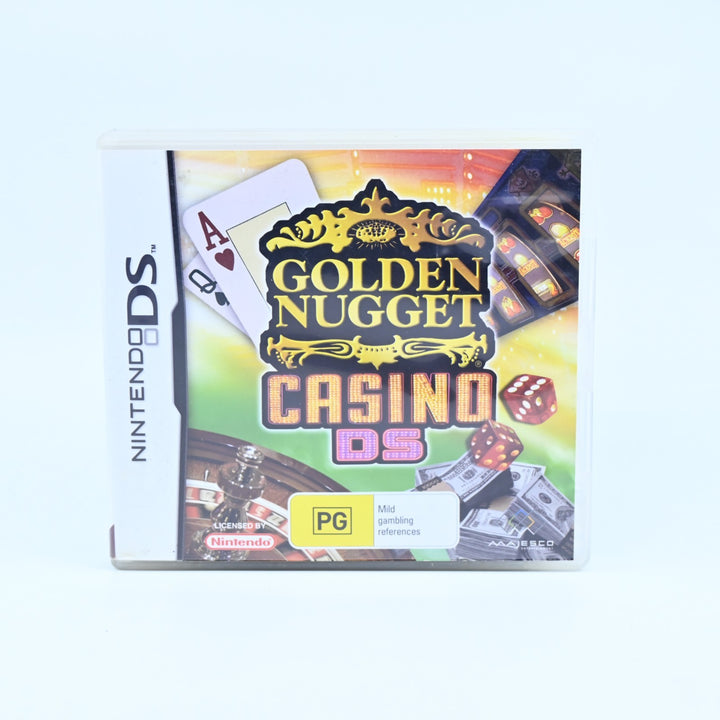 Golden Nugget Casino DS - Nintendo DS Game - PAL + Manual - FREE POST!