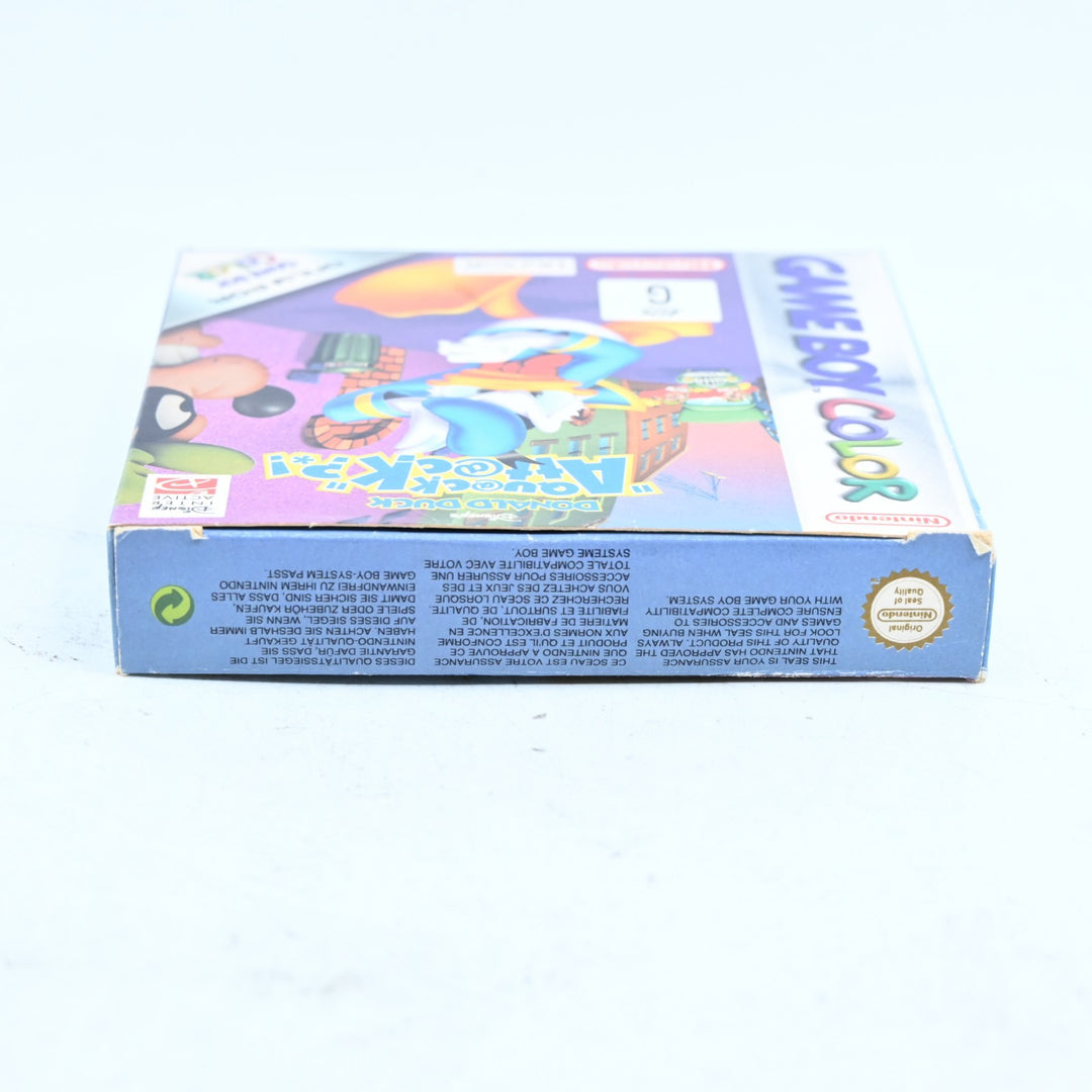 Donald Duck: Quack Attack - Nintendo Gameboy Color Boxed Game - No Manual