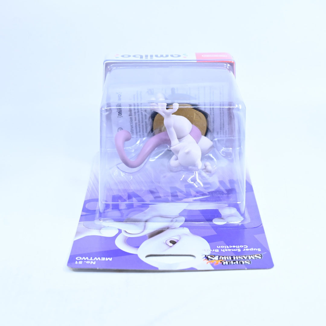 SEALED! Mewtwo Amiibo - Super Smash Bros. Collection No. 51 - Nintendo - Toy