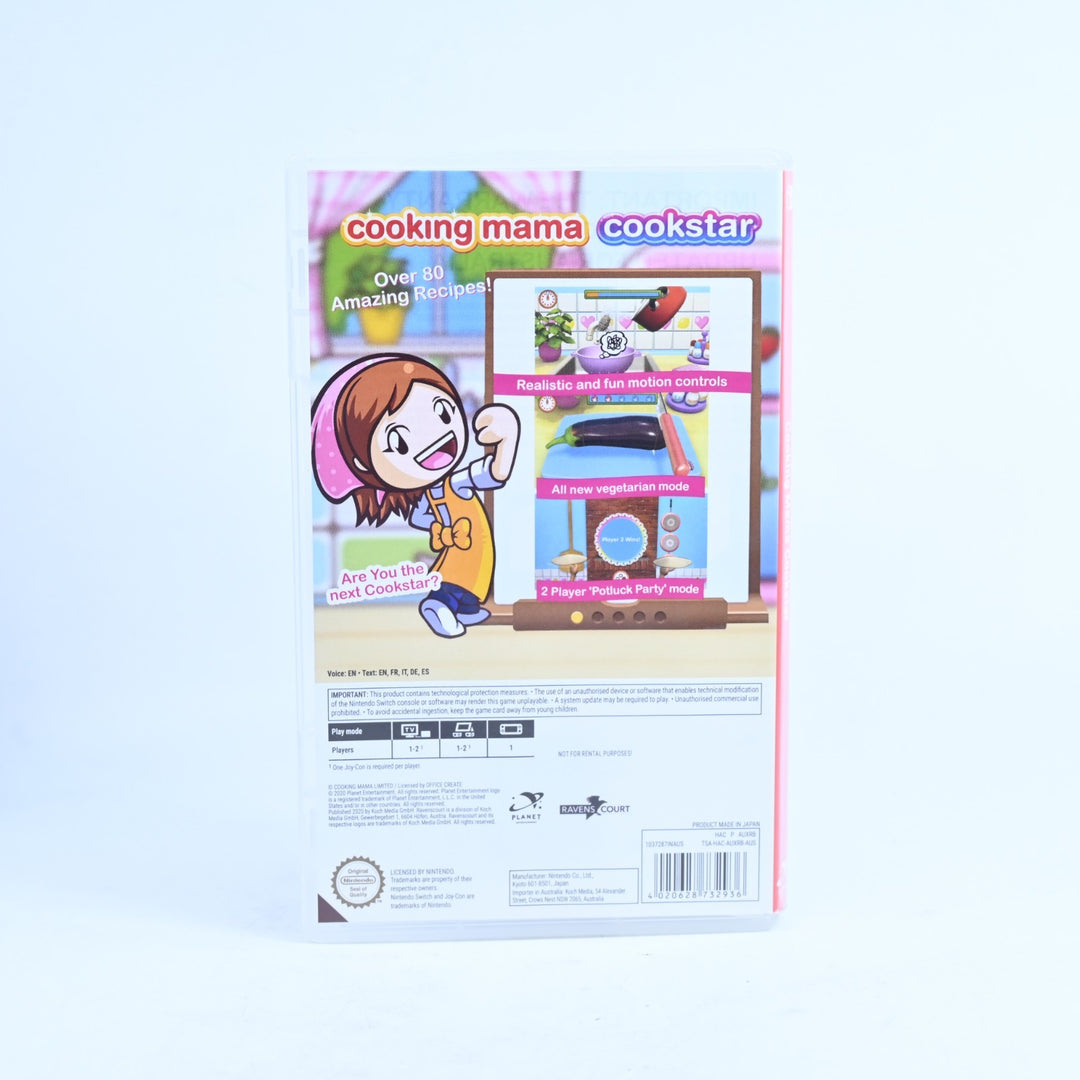 Cooking Mama Cookstar - Nintendo Switch Game - FREE POST!