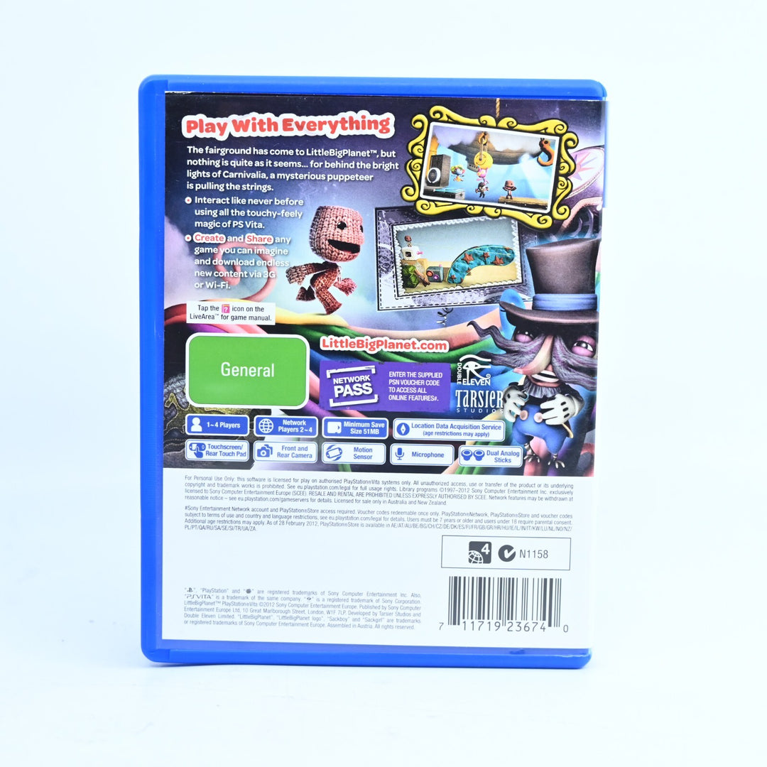 LittleBigPlanet - Sony PS Vita Game - FREE POST!